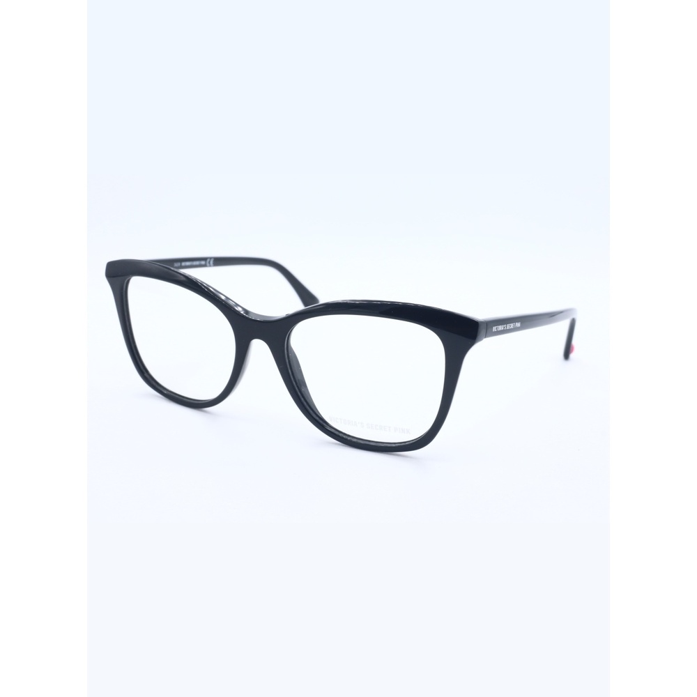 Victoria's Secret PK5015 001 Black Cat Eye Eyeglasses Frame 52-17-140